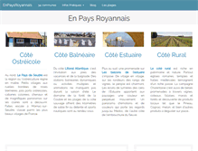 Tablet Screenshot of enpaysroyannais.fr